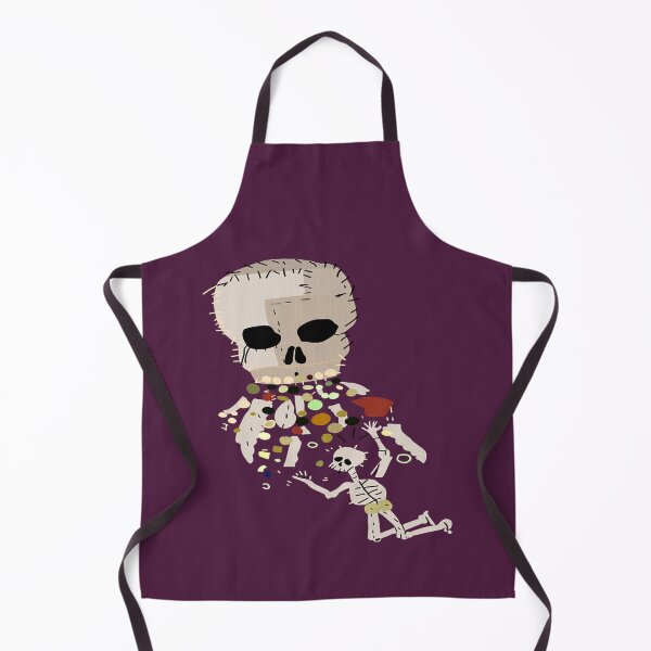 Item preview, Our Flag Means Death Vomiting Skull On Skeleton Flag designed and sold by RosarioWong.