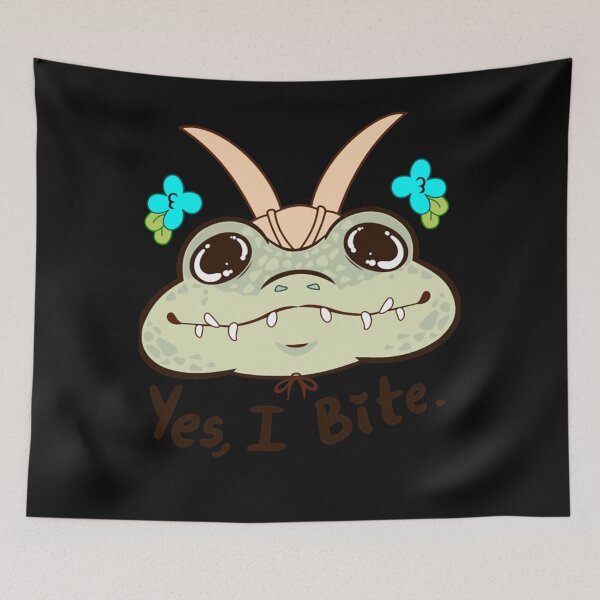 Item preview, Croki Lo ki , yes i bite, cute Lo ki Croki designed and sold by Isobmpson.