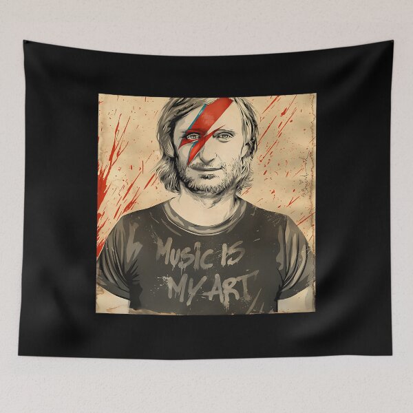 Item preview, David Guetta Music Is My Art designed and sold by ClothingMutto.
