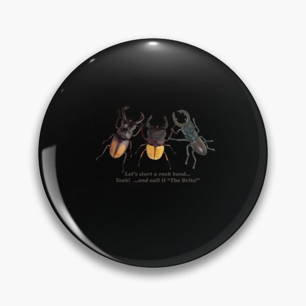 Item preview, Picture of 3 beetles Let's start a rock band... Yeah! ... and call it The Brits  designed and sold by AidenHah13.
