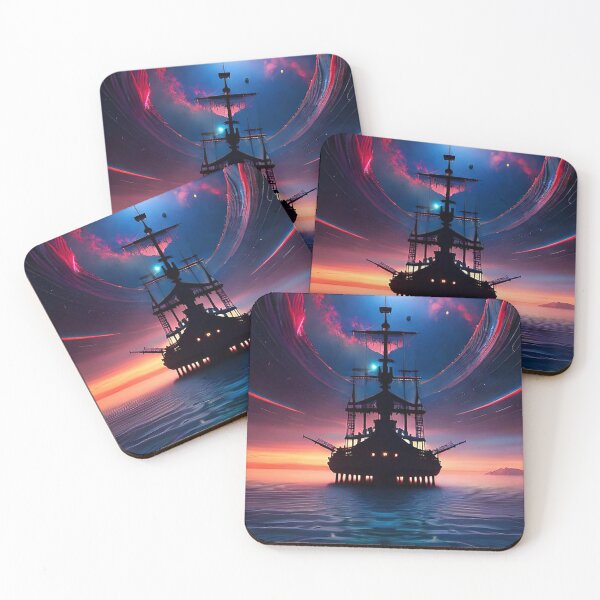 Item preview, hostiale spaceships on the verge of sinking but staying afloat designed and sold by eriCkGomeRyn.