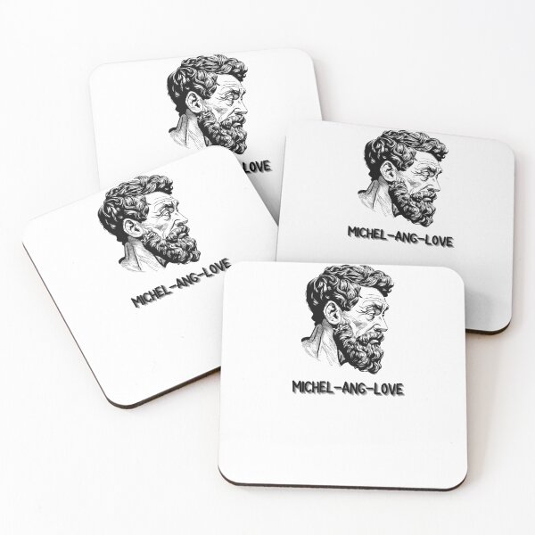 Item preview, michelangelo ,Michel-ang-love illustration  designed and sold by DeluxBee.