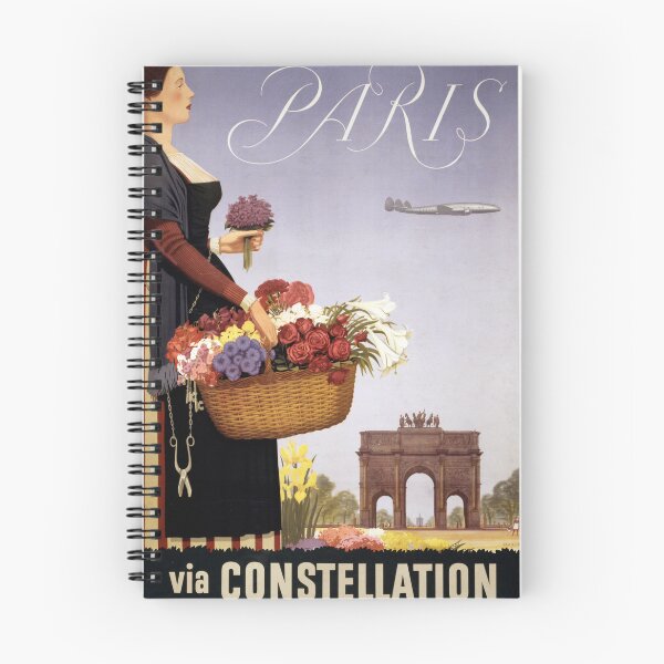 Item preview, STK502149A-Vintage travel poster promoting Paris, France. designed and sold by StocktrekImages.