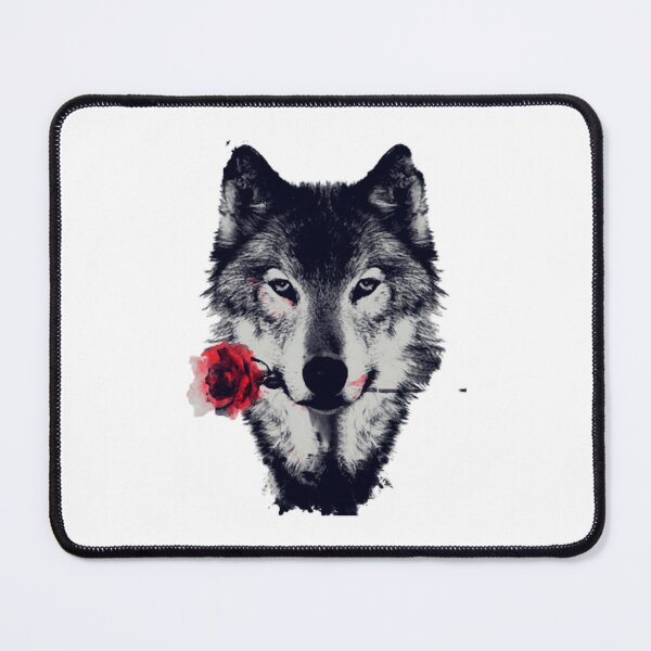 Item preview, Red Rose wolf designed and sold by Zuelling.