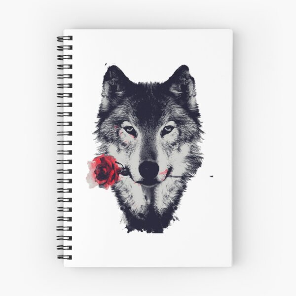 Item preview, Red Rose wolf designed and sold by Zuelling.