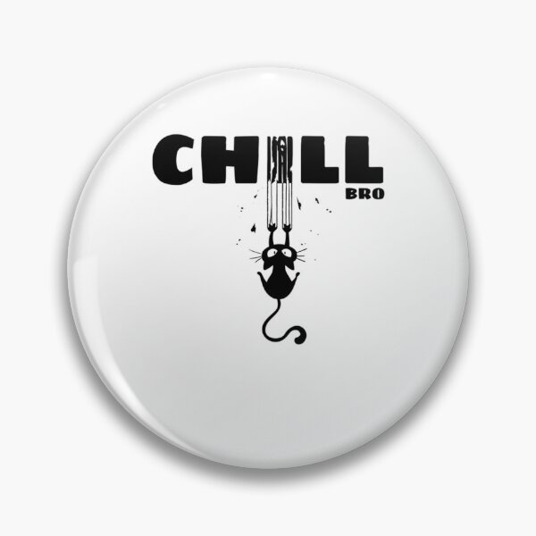 Item preview, Chill Bro - anti stress -Bad Vibes designed and sold by ZHXFashionista.