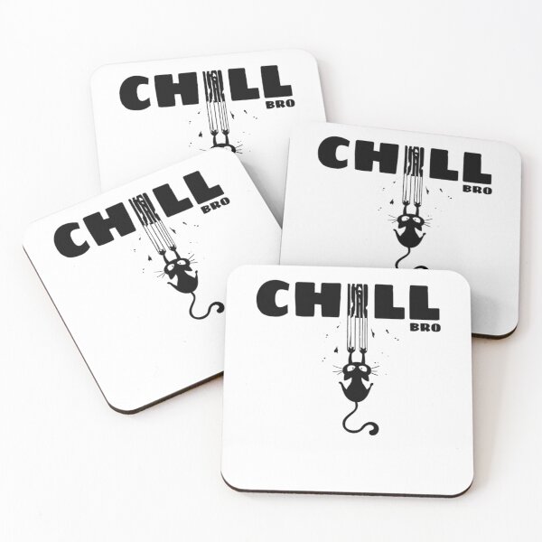Item preview, Chill Bro - anti stress -Bad Vibes designed and sold by ZHXFashionista.