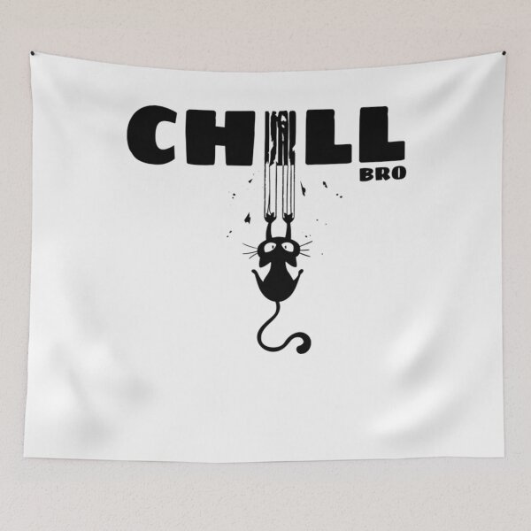 Item preview, Chill Bro - anti stress -Bad Vibes designed and sold by ZHXFashionista.