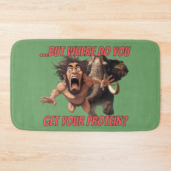 Item preview, Where Do You Get Your Protein? designed and sold by lunarhalomedia.