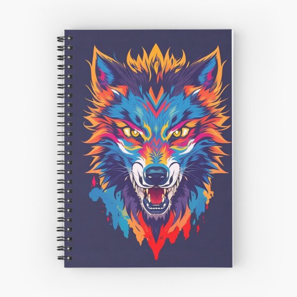 Item preview, Halloween Scary Wolf Head - Wild Animals designed and sold by Ridiculam Toga.