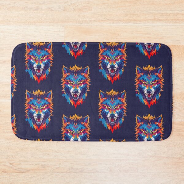 Item preview, Halloween Scary Wolf Head - Wild Animals designed and sold by Ridiculam Toga.