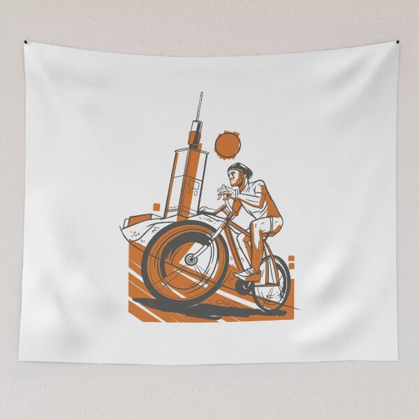 Item preview, cyclist | racing bike | racing cyclist designed and sold by DerSenat.