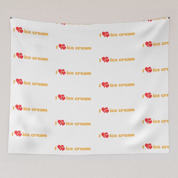 Item preview, I Love Ice Cream designed and sold by Coffee Lifestyle.