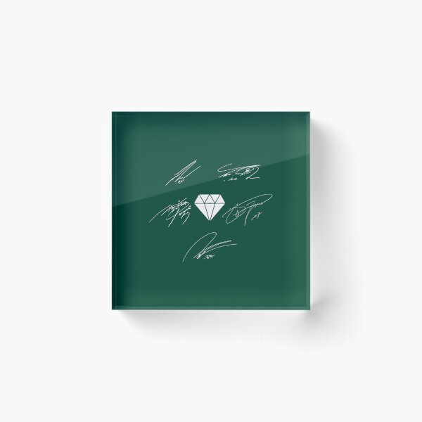 Item preview, Shinee signatures prints designed and sold by Zuelling.