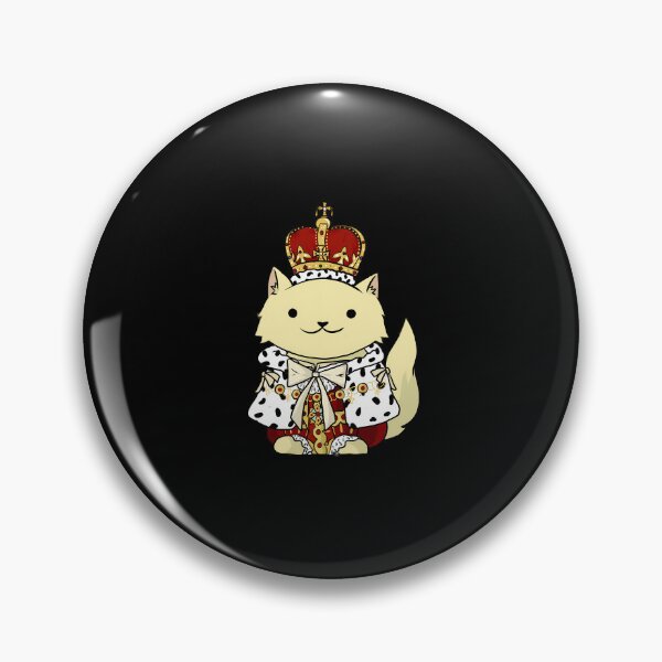 Item preview, King George the Purr'd   	 designed and sold by ghangbjarni9.