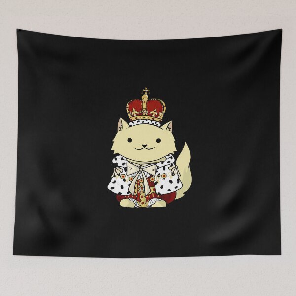 Item preview, King George the Purr'd   	 designed and sold by ghangbjarni9.