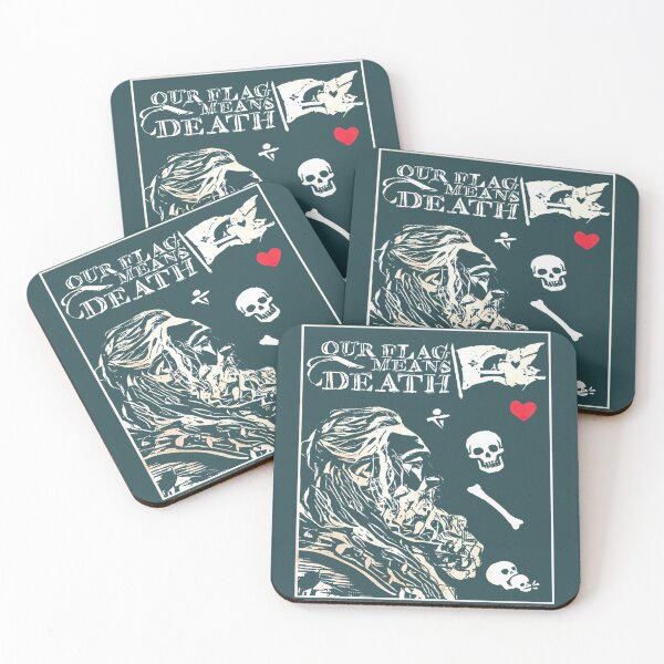 Item preview, Our Flag Means Death ofmd stede bonnet blackbeard pirate  designed and sold by RosarioWong.