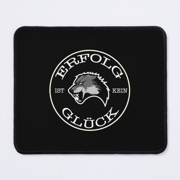 Item preview, Erfolg ist kein Glück Kontra Wolf Design Motivation Sport Rap Musik designed and sold by nfpcwutglqv51.
