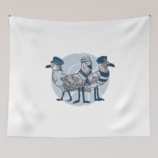 Item preview, sailor seagull designed and sold by DerSenat.