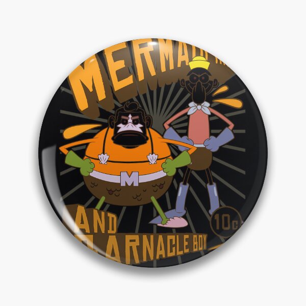 Item preview, SpongeBob SquarePants Mermaid Man And Barnacle 	  	 designed and sold by geywvcxzto37.