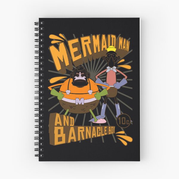 Item preview, SpongeBob SquarePants Mermaid Man And Barnacle 	  	 designed and sold by geywvcxzto37.