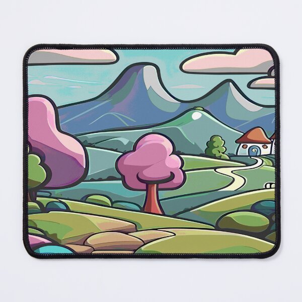 Item preview, abstract landscape aug 03 part 1 2023 tileartwork designed and sold by tileartwork.