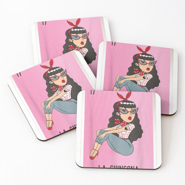 Item preview, La Chingona Mexican Slang Chicano Bingo Cards T-Shirt	 designed and sold by RoshiReku.