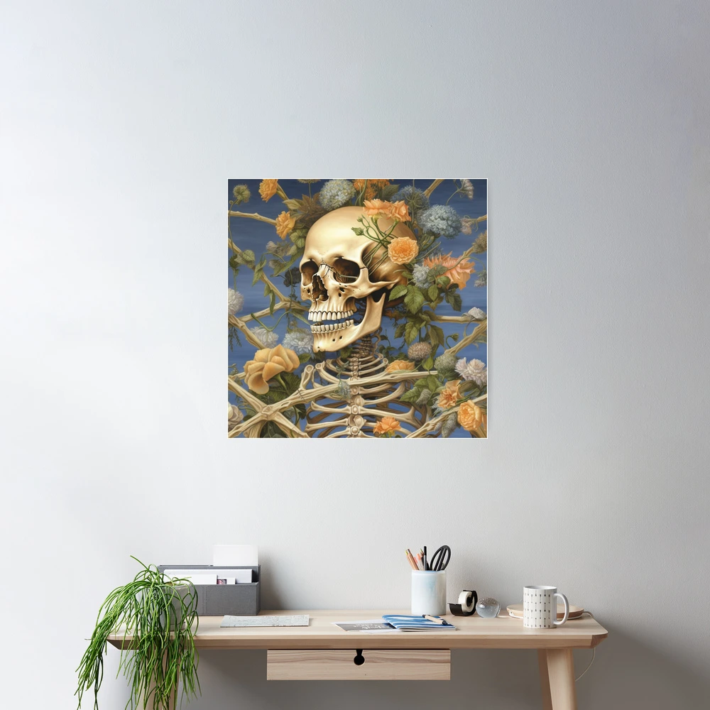 Póster for Sale con la obra «Esqueleto Estético» de justinwilliawe |  Redbubble