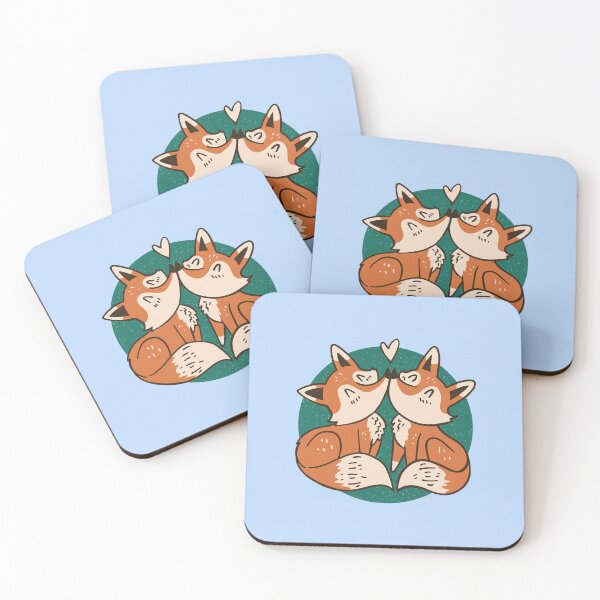 Item preview, fox pair designed and sold by DerSenat.