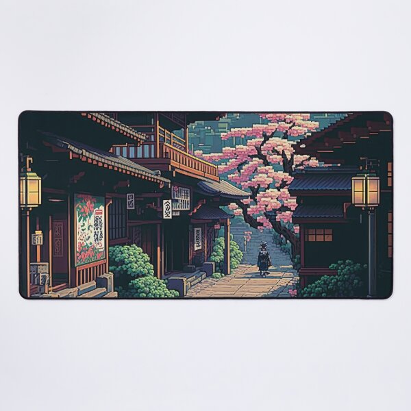 Aperçu de l'œuvre Japon Pixel Art 04 créée et vendue par KyzArt01.