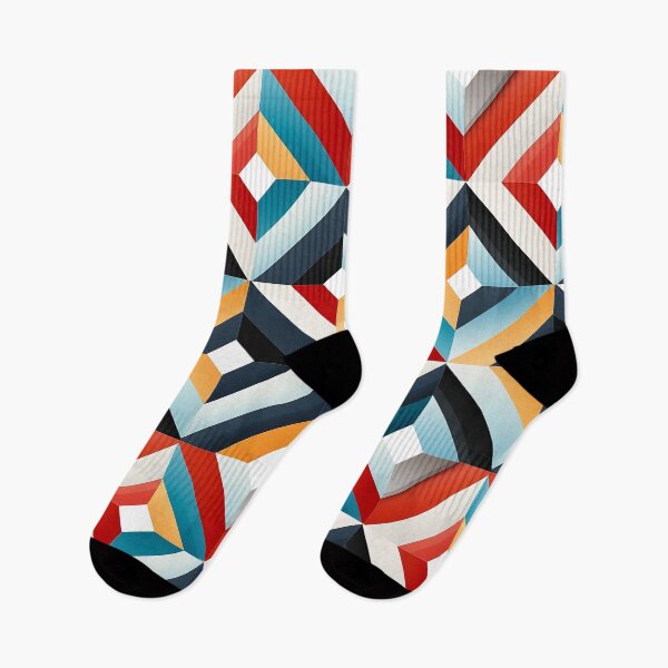Item preview, Seamless pattern design geometric shapes designed and sold by MrBoxStudio.