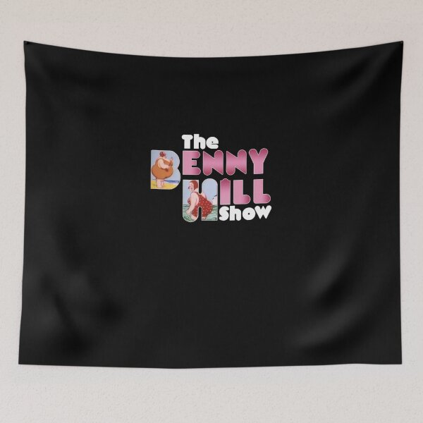 Artikelvorschau, Benny Hill-Logo (sauber) Essential T-Shirt entworfen und verkauft von AlizeMoen123.