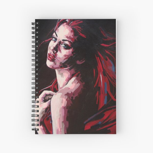 Red Spiral Notebook