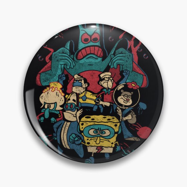 Item preview, SpongeBob SquarePants Retro Superhero Group 	  	 designed and sold by geywvcxzto37.