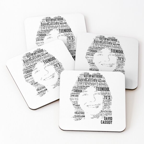 Item preview, David Cassidy Portrait in words designed and sold by KiaGriswold33.
