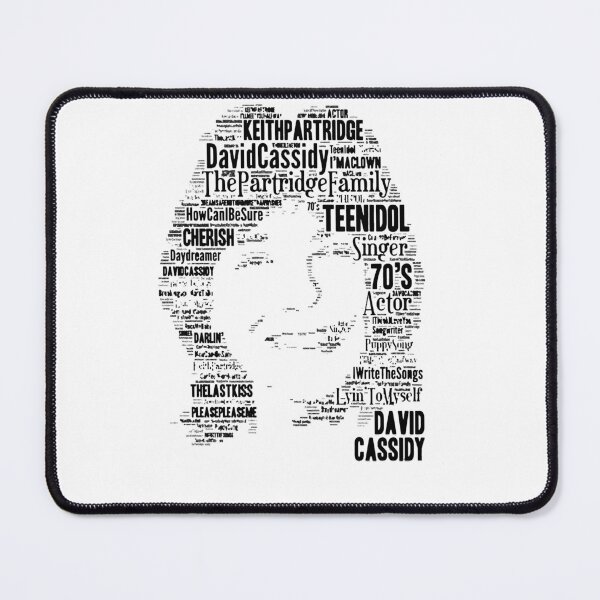 Item preview, David Cassidy Portrait in words designed and sold by KiaGriswold33.