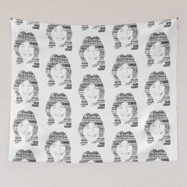 Item preview, David Cassidy Portrait in words designed and sold by KiaGriswold33.