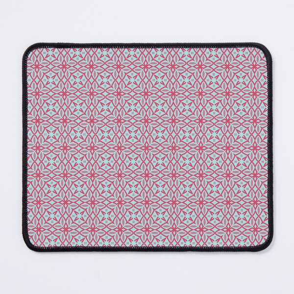 Item preview, geometric floral - Blue and pink designed and sold by itsggdesigns.