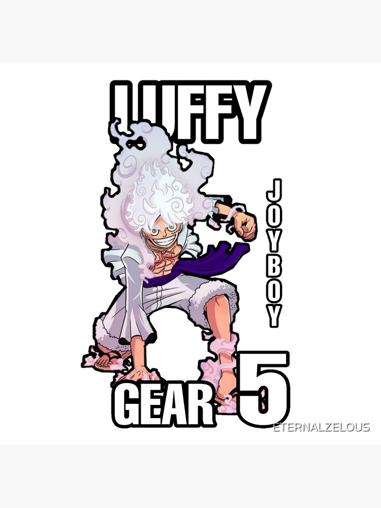 Luffy gear 5 Art Board Print by OnePieceSHOP
