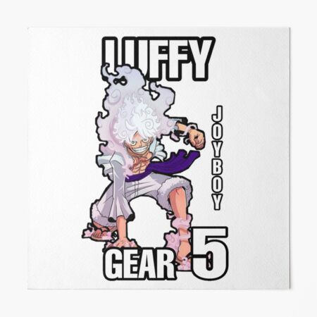 Gear 5 - Monkey D luffy Art Board Print for Sale by SevenYero