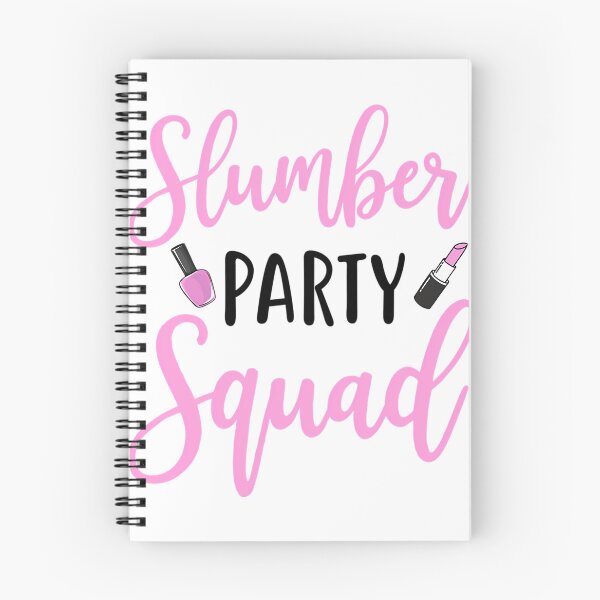 Item preview, Funny Slumber Party Squad Sleepover Pajama Nails And Makeup designed and sold by GarmentAmira.
