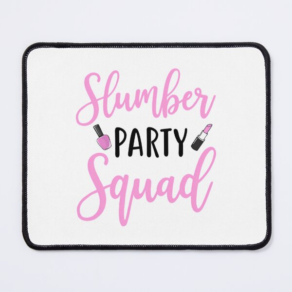 Item preview, Funny Slumber Party Squad Sleepover Pajama Nails And Makeup designed and sold by GarmentAmira.