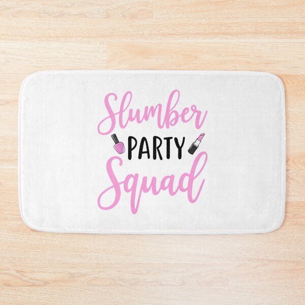 Item preview, Funny Slumber Party Squad Sleepover Pajama Nails And Makeup designed and sold by GarmentAmira.