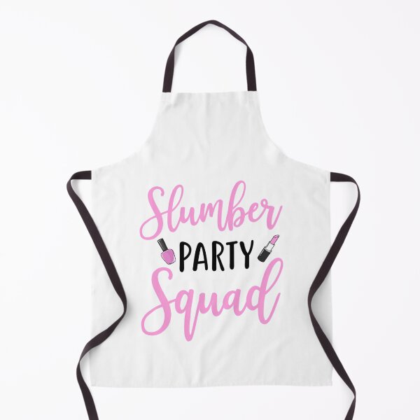 Item preview, Funny Slumber Party Squad Sleepover Pajama Nails And Makeup designed and sold by GarmentAmira.