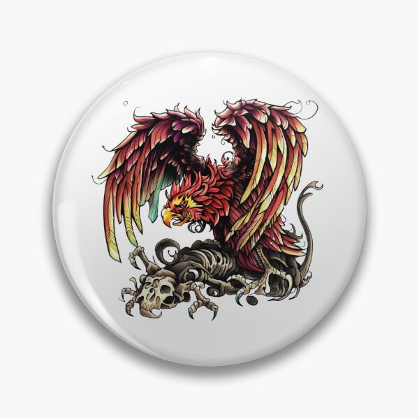 Item preview, Griffin Eagle with Skeleton Skrull designed and sold by gringourmand.