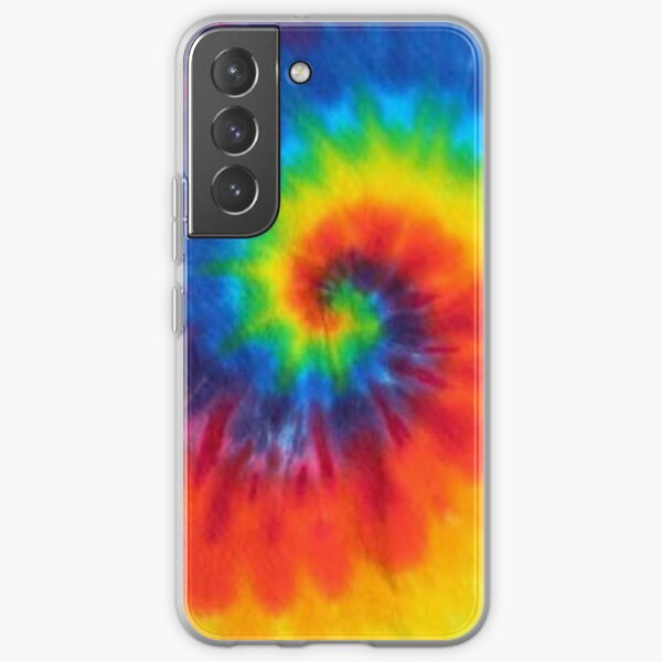tie dye swirl rainbow Samsung Galaxy Soft Case