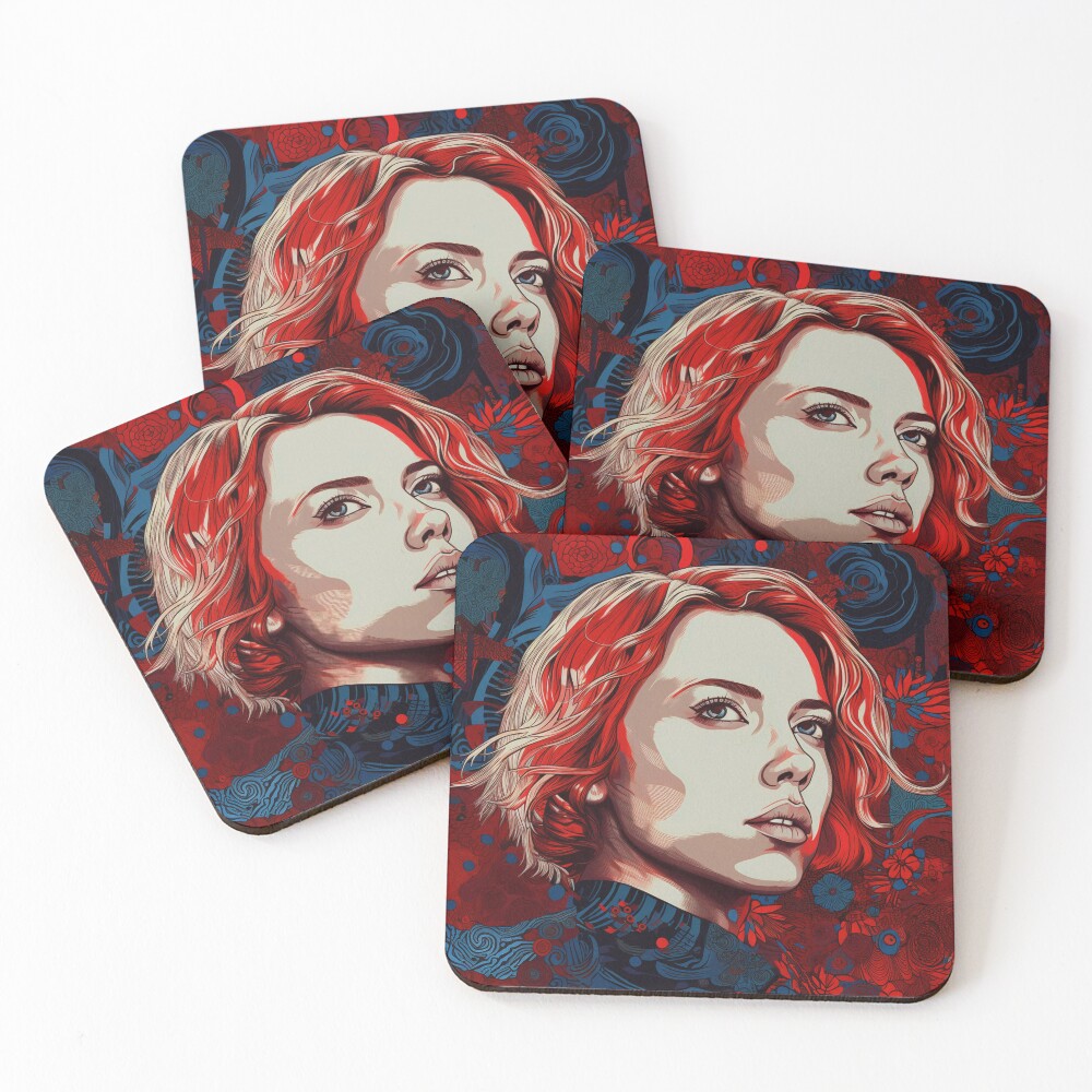 Item preview, Coasters (Set of 4) designed and sold by InkishDelight.