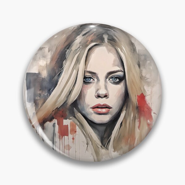 Item preview, watercolor sketch with Avril Lavigne designed and sold by bogfl.