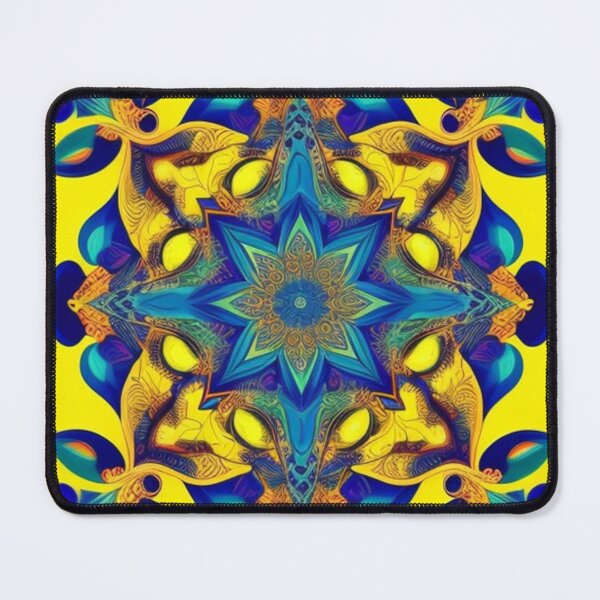 Artikelvorschau, Boho-Chic in Gelb und Blau entworfen und verkauft von Roxburylane.