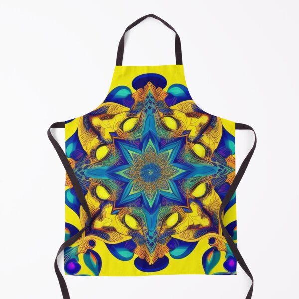 Artikelvorschau, Boho-Chic in Gelb und Blau entworfen und verkauft von Roxburylane.